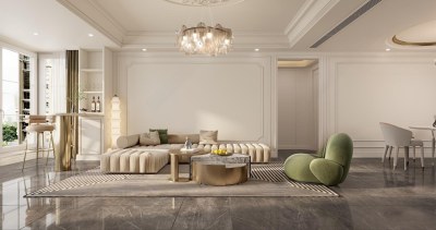 法式客餐厅3D模型下载